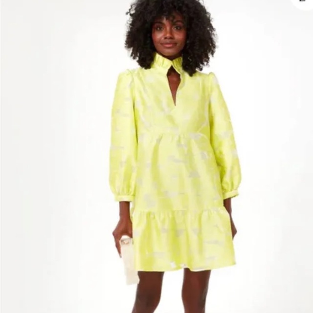 Tuckernuck Palmerston Dress In Citron